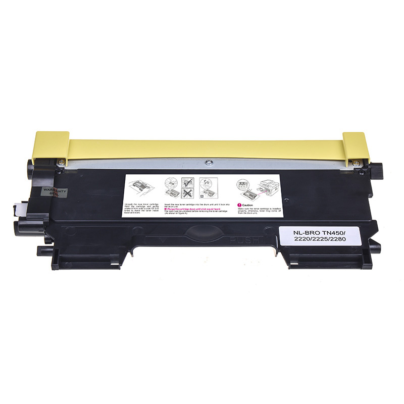 TN450 Pack de 2 tóners compatibles con Brother TN2220 Ink Centery TN2200 capacidad de impresión 2.600 páginas Color negro 