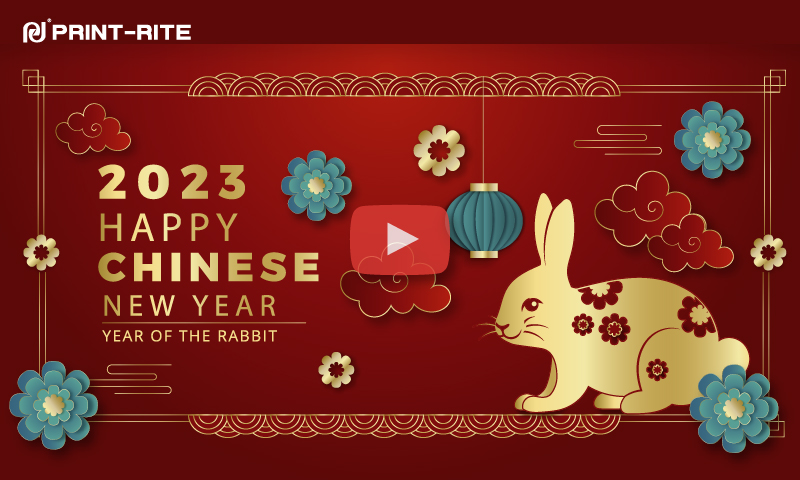 Print-Rite wishes you a Happy Chinese New Year of Rabbit 2023